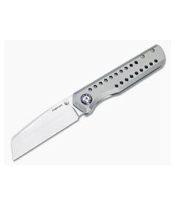 Enrique Pena Custom Luxe Titanium with MokuTi Pivot Collar and Clip
