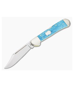 Case Copperlock Caribbean Blue Bone Smooth Back Lock 50666