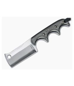 Alan Folts Custom Minimalist Cleaver San Mai and Carbon Fiber
