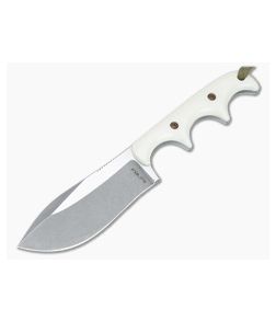 Alan Folts Custom Minimalist Nessmuk Ivory G10
