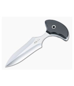 Mike Irie Custom Version 2 Push Dagger Black Micarta