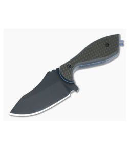 Otha Custom Klax Drop Point Carbon Fiber