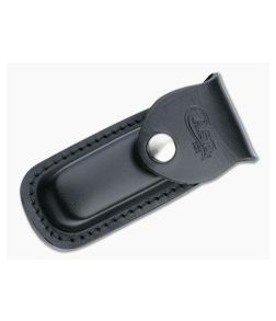 Case Knives XX Medium Leather Belt Sheath Black 52236