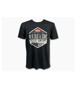 Case Knives Black "W.R. Case & Sons" Logo T-Shirt Large 52564