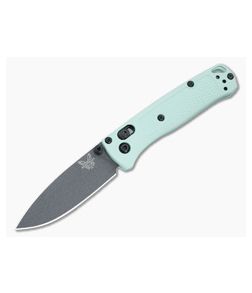 Benchmade Mini Bugout Sprint Run Axis Lock Folder Sea Foam Grivory Tungsten Gray Cerakote S30V Drop Point 533GY-06