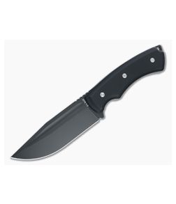 Kabar IFB Drop Point Black Stainless Steel Black G10 Fixed Blade 5350