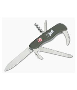 Victorinox Hunter Olive Drab Swiss Army Knife 0.8873.4