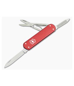 Victorinox Money Clip Red Aluminum Alox Swiss Army Knife 0.6540.10R-X1