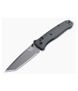 Benchmade Bailout Axis Lock Folder Black Aluminum Tungsten Gray Cerakote CPM-M4 Tanto Blade 537GY-03