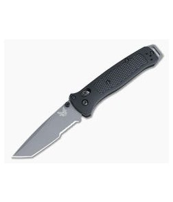 Benchmade 537SGY Bailout Tanto Part Serrated Tactical Gray Cerakote 3V