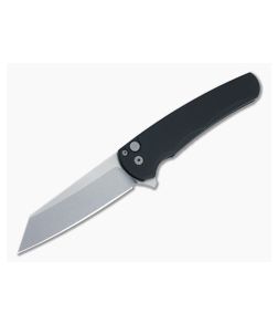 Protech Malibu Smooth Black Handle Reverse Tanto