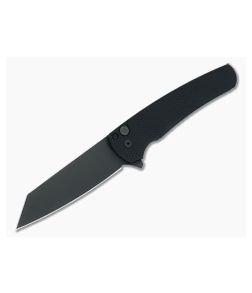 Protech Malibu Black Textured Handle Black Reverse Tanto