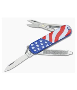 Victorinox Classic SD U.S. Flag Swiss Army Knife 0.6223.2E1-X2
