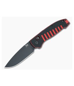 Hogue HK Ballista XL Red/Black G10 Automatic Folder Drop Point Blade 54559