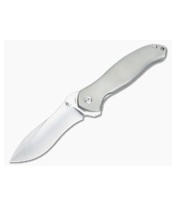 Kizer Cucchiara Bad Dog Titanium Framelock Flipper 5463A1