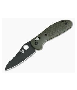 Benchmade 555BKOD-S30V Mini Griptilian Olive Drab Sheepsfoot Black Plain