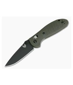 Benchmade 556BKOD-S30V Mini Griptilian Drop Olive Drab Point Black Plain