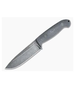 Bradford Knives Guardian5.5 3D Black Micarta Sabre Grind Nimbus 3V