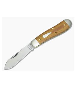 Tidioute Cutlery #56 Bird Dog Natural Canvas Micarta