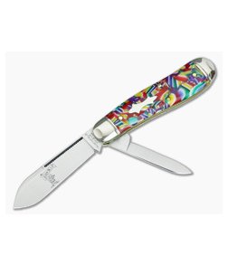 Northfield UN-X-LD #56 Bird Dog 2 Blade Mardi Gras Acrylic