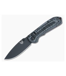 Benchmade Mini Freek Black M4 Folder Layered G10 565BK-02