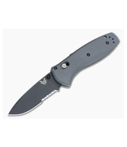 Benchmade 585SBK-2 Mini Barrage Gray G10 Black Serrated CPM-S30V