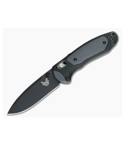 Benchmade 595BK Mini Boost AXIS Assisted Black Plain S30V