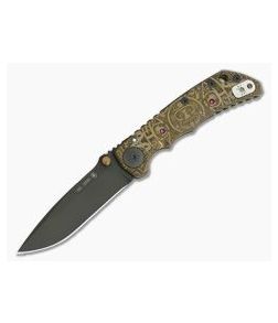 Spartan Harsey Folder Special Edition Bronze Mayan Black PVD S35VN