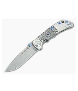 Spartan Harsey Folder Special Edition Spartan Shield with Jewel S35VN