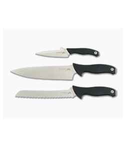 Kershaw Emerson 3 Piece Cook's Set of Kitchen Knives