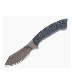 Dawson Knives Snakebite Arizona Copper 3V Blue/Black G10 Pocket Fixed Blade