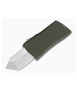 Axial Dart Tanto Stonewashed 20CV OD Green CA Legal OTF Automatic