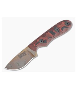 Dawson Knives Field Guide Arizona Copper 3V Red/Black G10 Fixed Blade