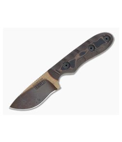 Dawson Knives Field Guide Arizona Copper 3V Orange/Black G10 Fixed Blade