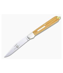 Great Eastern Cutlery #65 Horse Apple Hogan Texas Osage Orange Wood Slip Joint 651122SS