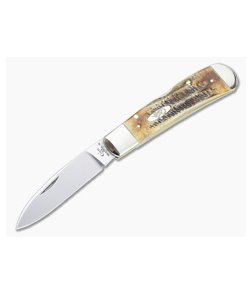 Case Tribal Lock Bone Stag Back Lock 65312