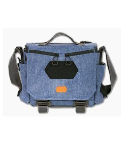 Vanquest GOFER-12 Urban Messenger Bag Midnight Blue 656112MBLU