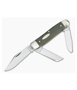 Tidioute Cutlery #66 Calf Roper Green Canvas Micarta