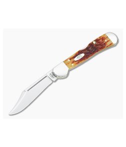 Case Mini Copperlock Harvest Orange Bone 66693
