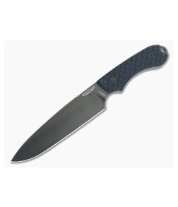 Bradford Knives Black/Blue Guardian6 Black DLC CPM-3V 