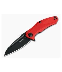 Kershaw Natrix Mini Red G10 Black Blade Sub-Frame Lock Flipper 7006RDBLK