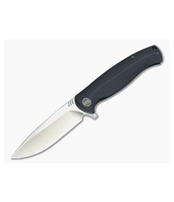 WE Knife Co 703F Flipper Black G10 Satin D2