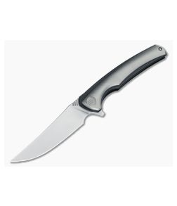 WE Knife Co 704E Flipper Grey Ti Rubbed Satin M390