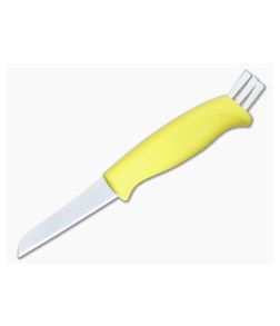 Marttiini Knives Mushroom Knife Yellow Fixed Blade 709012C