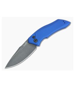 Kershaw Launch 1 Blue Aluminum Handle BlackWash CPM 154 Automatic Knife 7100BLUBW