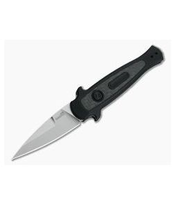 Kershaw Launch 12 Mini Stiletto Black Aluminum Carbon Fiber Automatic Knife 7125