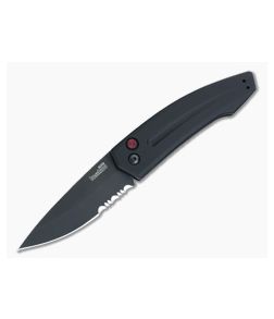 Kershaw Launch 2 Black Serrated Automatic Knife 7200BLKST