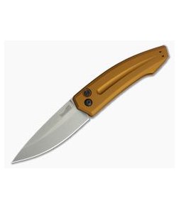 Kershaw Launch 2 Earth Brown Aluminum Stonewash Automatic Knife 7200EBSW