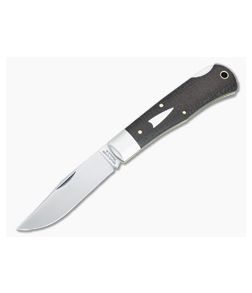 Tidioute Cutlery #72 Cody Scout Brown Burlap Micarta 1095 Clip Point Blade 721123LB-BBM