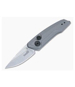 Kershaw Launch 9 Gray Aluminum Handle Stonewashed CPM-154 Drop Point 7250GRYSW